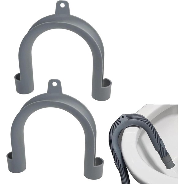 Clothes Washer Drain Hose Holder,U-Shape Washing Machine Drain Hose Hook