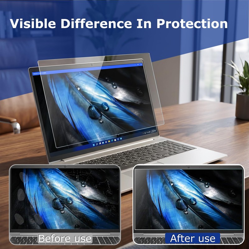 2-Pack 9H Tempered Glass Screen Protector for Dell 14 Plus,