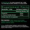 SmarterVitamins Smarter L-Theanine 250mg Supplement, in Non-GMO Flaxseed Oil, 50