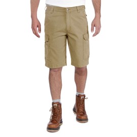 Carhartt Men's Relaxed 11" Rigby Cargo Short, Dark Khaki, W44