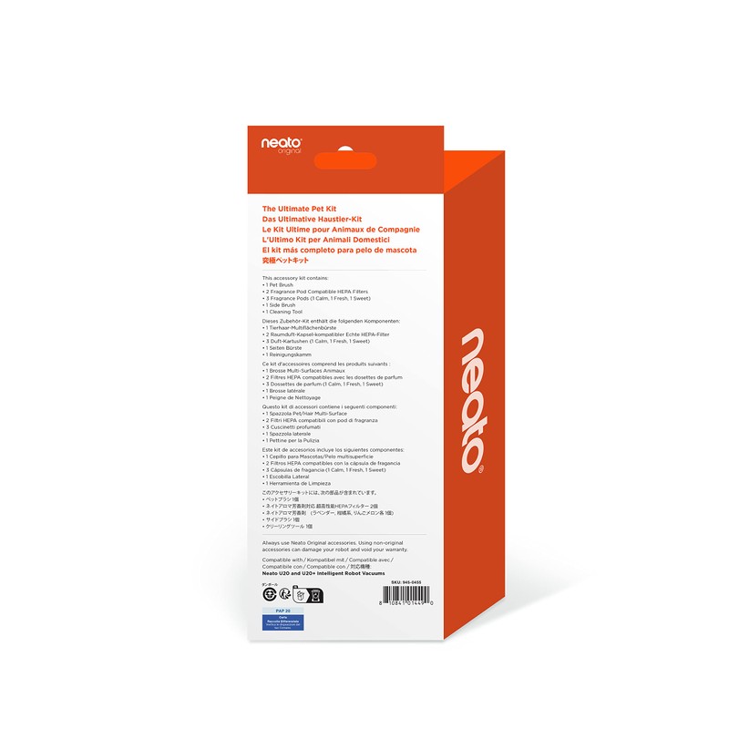 Neato Fragrance Pod Compatible True HEPA Filter (4 Pack)