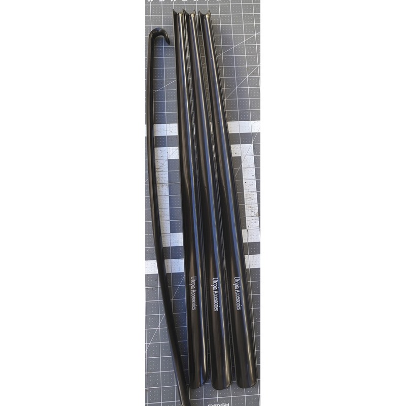 Lot of 4 Extra Long 30" Plastic Shoe Horns Shoehorns