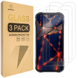 Mr.Shield Screen Protector compatible with Oukitel WP33 Pro [Tempered Glass] [3-PACK] [Japan Glass with 9H Hardness]