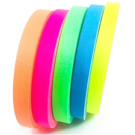 Gaffer Power Spike Tape | Proudly Made in The USA Gaffers Tape | 5 Bright Neon Tape Colors | Theater, Stage & Floor Marking | Increase Safety & Visibility