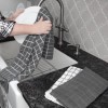Terry Check Kitchen Towels: Highly Absorbent & Super Soft -