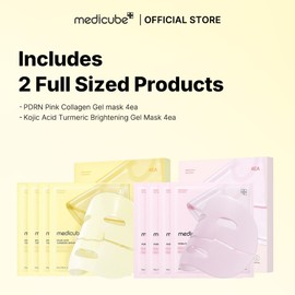 Medicube PDRN Pink Collagen Jelly Gel Mask | Korean Overnight Mask for Hydration, Glass Glow Skin & Pore Refining