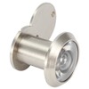 4Pcs Copper Anti Theft Safety Door Viewer Peephole with Back