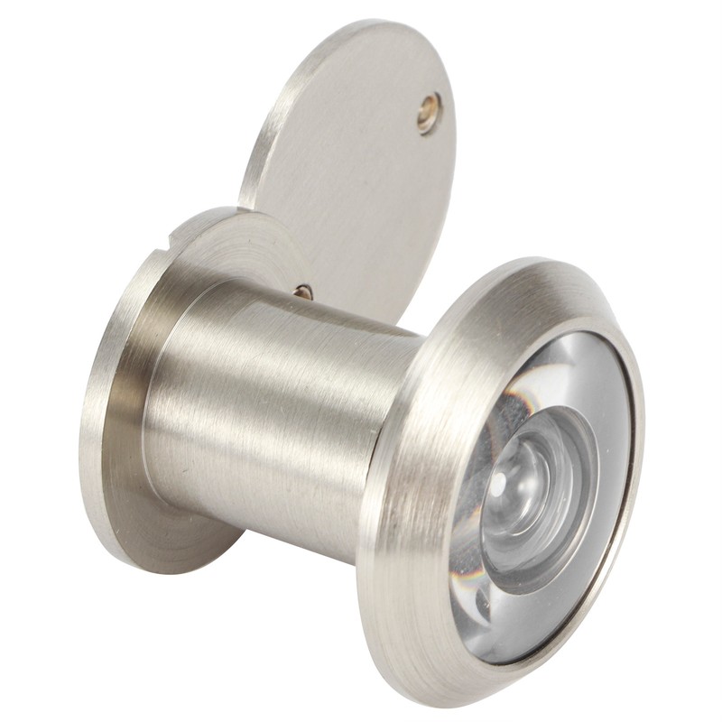 4Pcs Copper Anti Theft Safety Door Viewer Peephole with Back