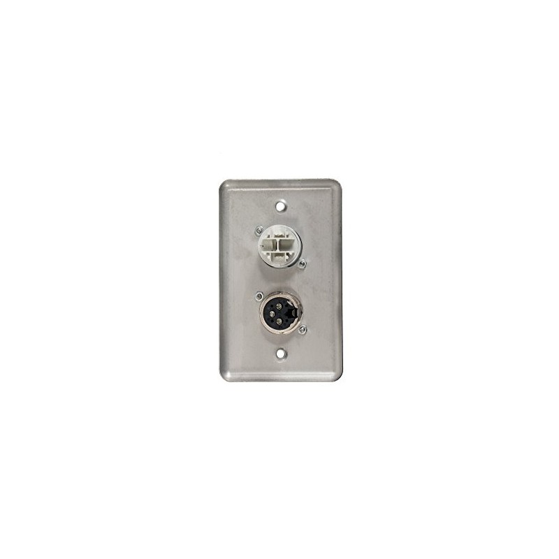 Elite Core Duplex Wall Plate w/1 Power on B and