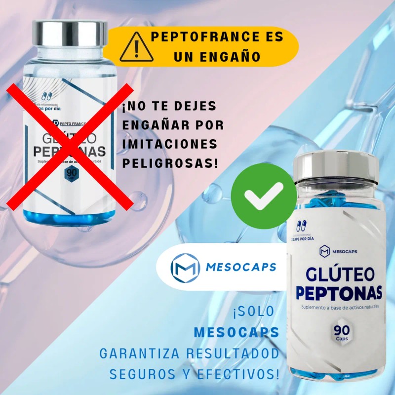Suplemento Glúteo Peptonas 90 Cáps + Glutamina 300g Munchies