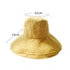 AIDIER Women's 2-in-1 Extra Wide Brim Summer Hat Foldable Floppy