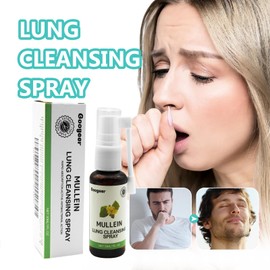 Setymoy Mullein Lung Cleansing Spray Mullein Leaf Extract Spray Herbal Lung Cleanse Spray Pure Herbal Extract (1 PCS)