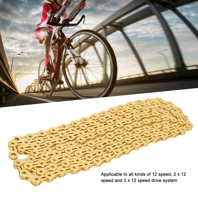 12 Speed Bicycle Chain Full Hollow Alloy Steel 12 Speed
