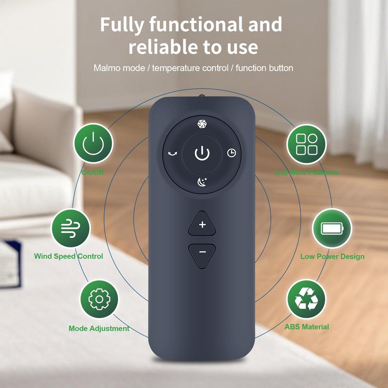 CLVIZCXOM New Remote Control Replacement for Ultty Bladeless Tower Fan