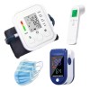 Aparato Para Checar La Presion Kit Termometro Y Oximetro