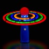 Hand-Held LED Light Up Galaxy Spinner with Flashing LED Lights