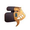 Bicaster Archery Finger Tab Guard Protection Genuine Leather + Aluminum