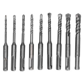 Masonry Drill Bit Set Carbide Tip Rotary Hammer Tool for Brick Concrete Rock 4‑12mm Diameter160mm