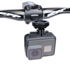 NELboNs Bike Computer Mount Bracket Compatible with Garmi n/G/G+/Wa hoo/Bry ton for Specialized S-Works VENGE Sl7 Stem with Go Pro/Light Adapter