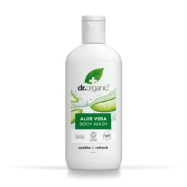 Dr Organic Aloe Vera Soothing Saviours Body Duo, with Body Wash & Lotion, Moisturising, All Skin Types, Natural, Vegan, Cruelty-Free, Paraben & SLS-Free, Recycled & Recyclable, Organic