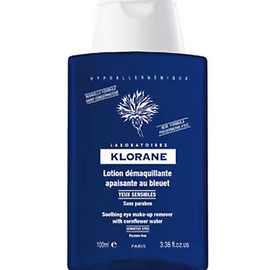 Klorane Soothing Eye Makeup Remover Travel Size 0.8oz 3pk