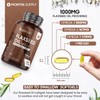 Flaxseed Oil Capsules - 2000mg per 2 Softgels - 180