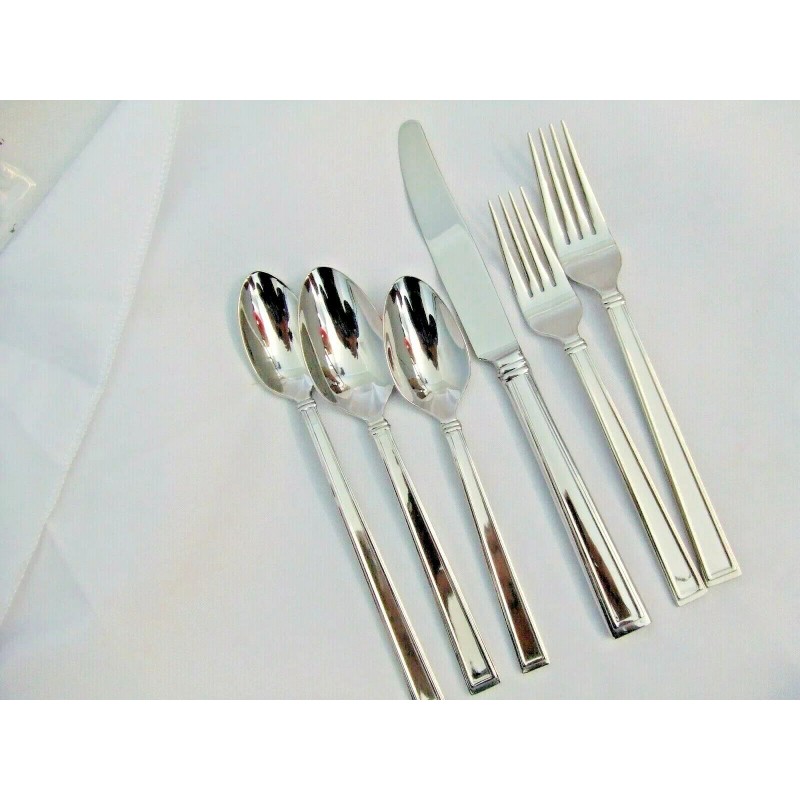 Gorham NEW ! GORMAN 80/10 STAINLESS 6 PIECE FLATWARE PLACE