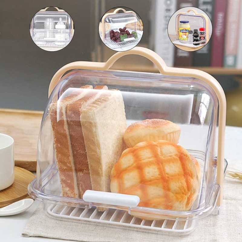 Beowanzk Bread Box to Keep Bread Fresh,Bread Bins for Kitchen,Bread