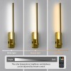 Battery Operated Wall Sconces with Remote Control,LED Rechargeable Picture Lights
