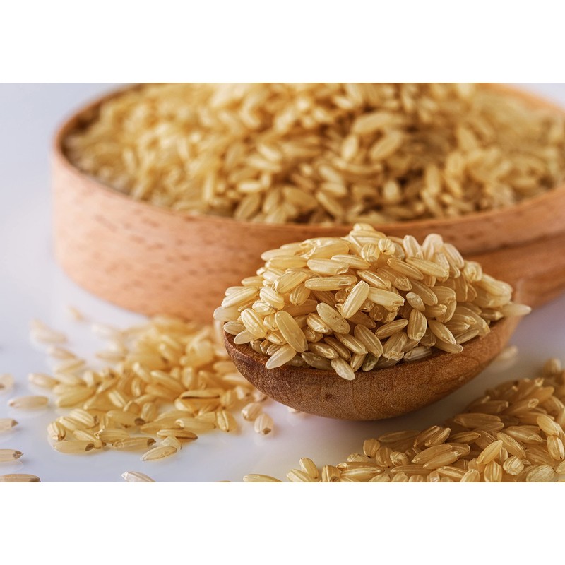 Parboiled Long Grain Brown Rice, 1 Pound - Whole Grain,