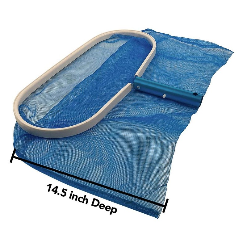 Puri Tech Premium Deep Leaf Rake with Heavy Duty Aluminum
