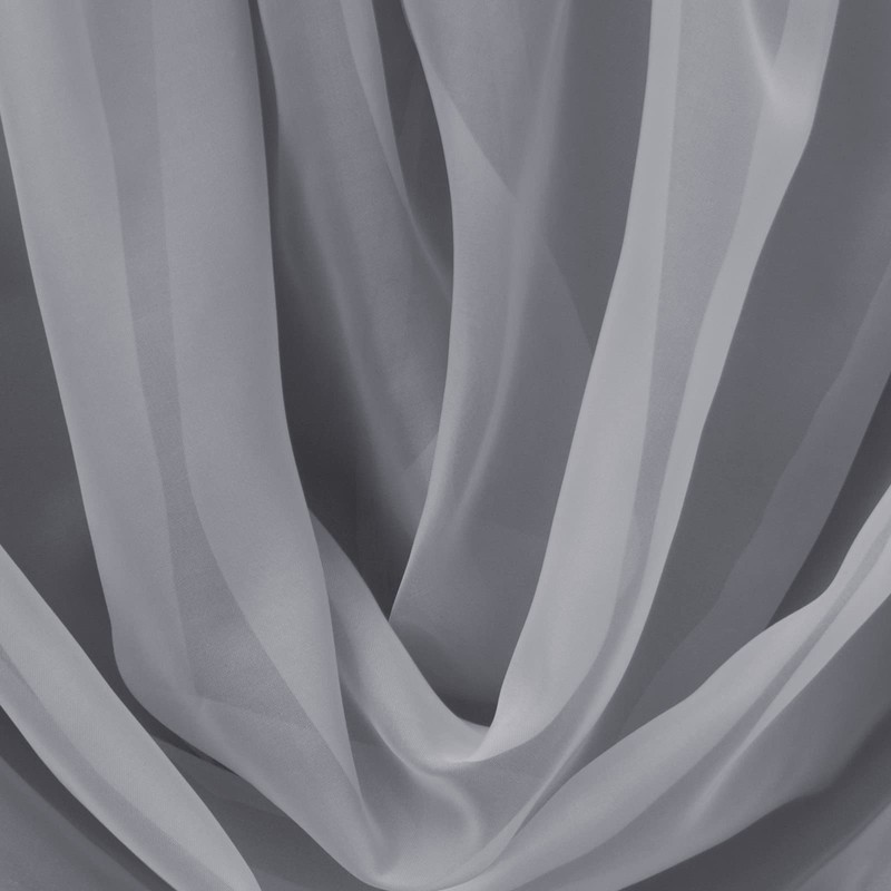 Plain Beaded Voile Swags Net Curtains Voile Swag Valance Pelmet