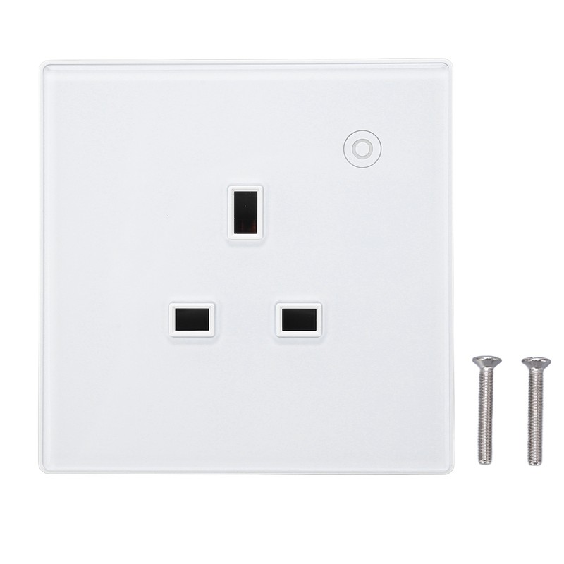 Smart Socket Wall Mounted ABS Timing Panel Wireless Remote Controllable