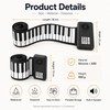 88-Key Roll Up Piano Keyboard for Home Practice – Portable