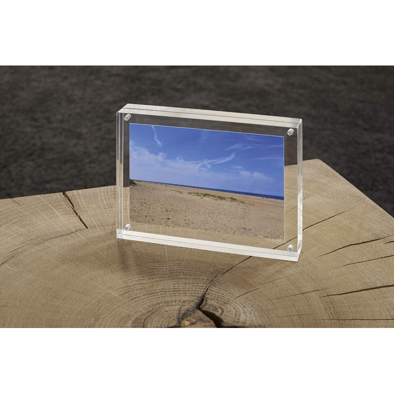 Acrylic Photo Frame 17,8 x 12,7 x 3 cm, transparent