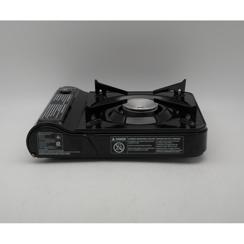 Maxsun Portable Gas Stove MS3800 (Black), 9,560BTU High Power, Camp