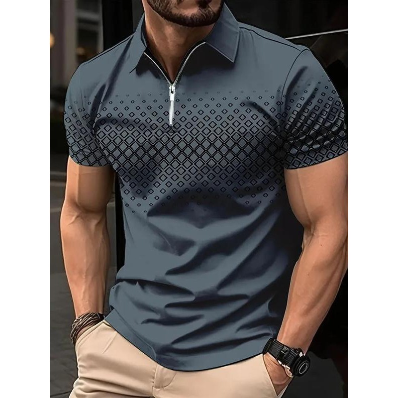 Performance Quarter Zip Golf Polo:_Pdd-Dlldxpl009_M