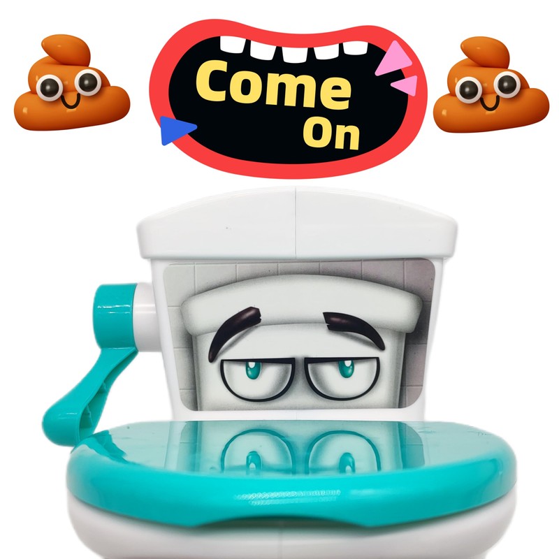 Ybgocot Poop Game,Floor Shooting Game for 4 - 12 Kids,Family