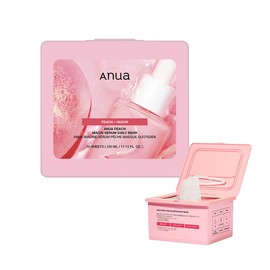 ANUA Peach Niacin Serum Daily Mask Pack 30 Sheets - Face Pack for Hydrated, Glowing Skin - Moisturizing, Smooth, Ultra-Hydration, Pore Care, Dry Skin, Combination Skin - Daily Pack Skin Care [Official