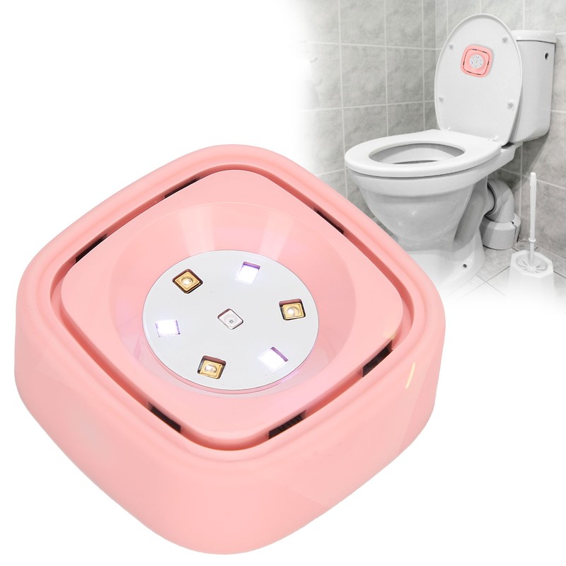 Pink UVC Cleaner Portable LED Light Ultraviolet Cleaning Lamp for