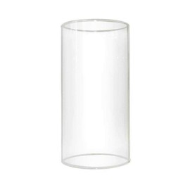 Sunwo Glass Shade Straight Cylinder Glass Lamp Shade Replacement with Multiple Effects (Clear Straight Cylinder)