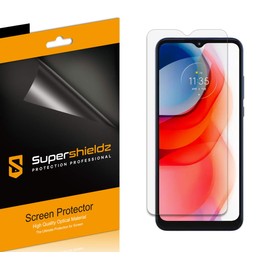 (6 Pack) Supershieldz Designed for Motorola Moto G Play (2021) Screen Protector, High Definition Clear Shield (PET)