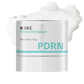 KOEC PDRN Essence Stick Balm,Collagen All-in-One Moisturing Multi Stick for Neck and Eye Firming PDRN Collagen Multi Balm Hydrate,Smooth,Tighten Wrinkles 0.33oz Lightweight