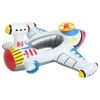 Inflatable Airplane Swimming Ring Inflated Plane Swim Float Seat with