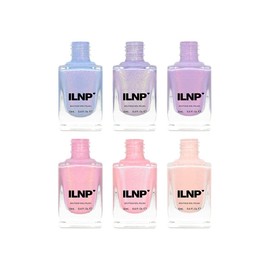 ILNP Cloud Nine Collection - Pastel Shimmer Nail Polish Set