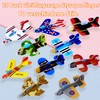 PLMMOUT Pack of 20 Gliding Planes, Polystyrene Flying for Children,