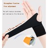Carpal Tunnel Wrist Brace，【Soft and ultra-thin】Lightweight and Adjustable Wrist Support