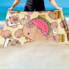 YISUMEI Oversized Microfiber Beach Towel Sand Free Quick Dry Lightweight