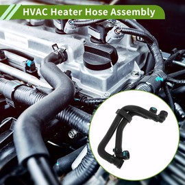 HOPESPANNER No.PCH500900 HVAC Heater Hose Assembly for Land Rover Range Rover Sport 4.2L 2006-2009 Good Sealing Black Engine Radiator Hose Rubber 1 Pc