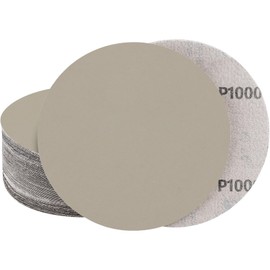 STEBRUAM Pack of 20 6 Inch Sandpaper 150 mm Velcro No Hole Dry Wet Sanding Discs Grit 10000 for Car Metal
